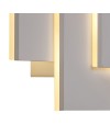 TAHITI XL * APLIQUE MEDIANO LED CUADRADOS 12W - BLANCO - 3000K